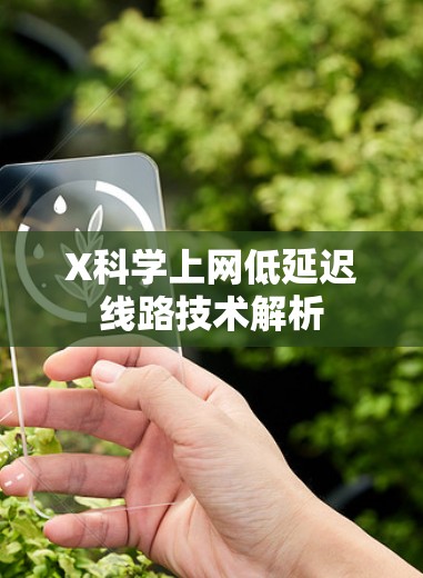 X科学上网低延迟线路技术解析