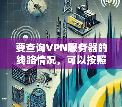 要查询VPN服务器的线路情况，可以按照以下步骤进行