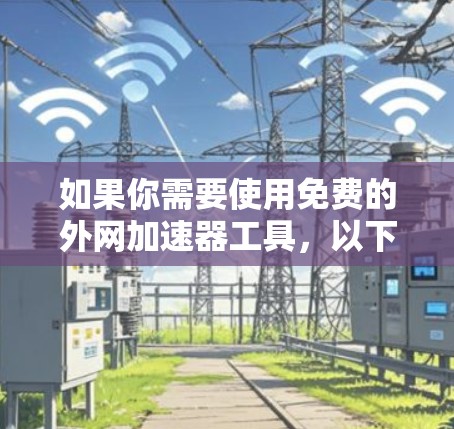 如果你需要使用免费的外网加速器工具,以下是一些常见的选择,但请注意这些工具可能会有使用限制或隐私问题 如果你需要使用免费的外网加速器工具,以下是一些常见的选择,但请注意这些工具可能会有使用限制或隐私问题