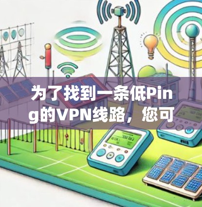 为了找到一条低Ping的VPN线路，您可以按照以下步骤进行