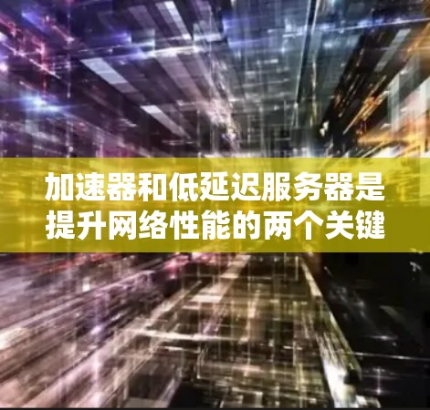 加速器和低延迟服务器是提升网络性能的两个关键技术,各自在不同的层面上优化数据传输和处理速度。以下是对它们的详细分析和总结 加速器和低延迟服务器是提升网络性能的两个关键技术,各自在不同的层面上优化数据传输和处理速度。以下是对它们的详细分析和总结