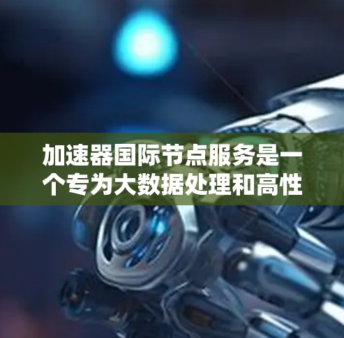 加速器国际节点服务是一个专为大数据处理和高性能计算设计的网络基础设施，旨在帮助研究人员和开发者快速完成复杂任务。以下是对该服务的详细分析和总结