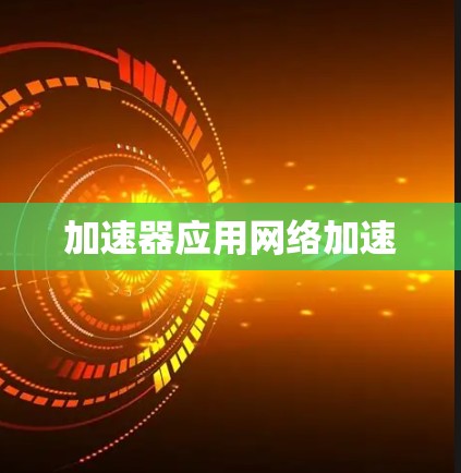 加速器应用网络加速