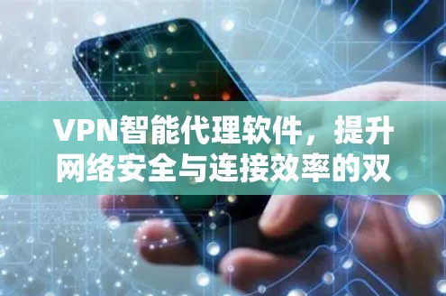 VPN智能代理软件，提升网络安全与连接效率的双重利器