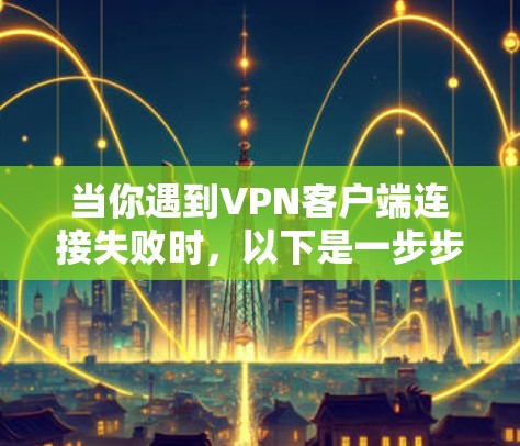 当你遇到VPN客户端连接失败时，以下是一步步的排查和解决方法