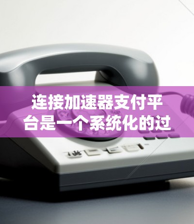 连接加速器支付平台是一个系统化的过程，需要遵循以下步骤