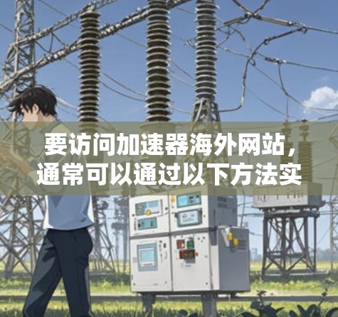 要访问加速器海外网站，通常可以通过以下方法实现