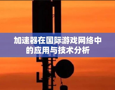 加速器在国际游戏网络中的应用与技术分析 加速器在国际游戏网络中的应用与技术分析