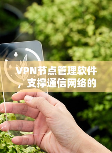 VPN节点管理软件，支撑通信网络的核心工具