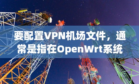 要配置VPN机场文件，通常是指在OpenWrt系统中为VPN服务器配置服务文件。以下是一些常见的步骤和注意事项