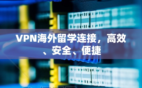 VPN海外留学连接，高效、安全、便捷