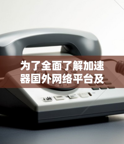 为了全面了解加速器国外网络平台及其在国内用户中的应用，我进行了以下分析和总结