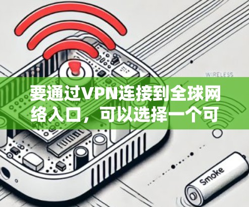 要通过VPN连接到全球网络入口，可以选择一个可靠的VPN服务提供商，并按照以下步骤操作