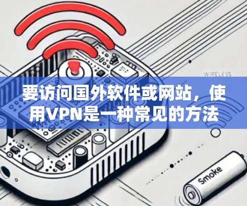 要访问国外软件或网站，使用VPN是一种常见的方法。以下是详细的步骤指南