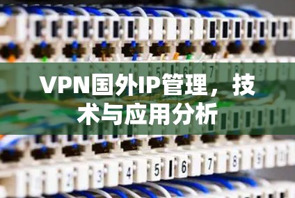 VPN国外IP管理，技术与应用分析
