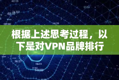 根据上述思考过程，以下是对VPN品牌排行榜的详细分析和总结