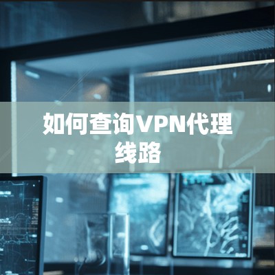 如何查询VPN代理线路