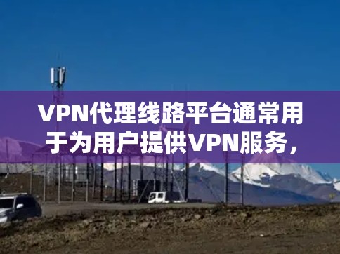 VPN代理线路平台通常用于为用户提供VPN服务，允许多个用户通过同一代理服务器接入网络。以下是关于VPN代理线路平台的详细说明