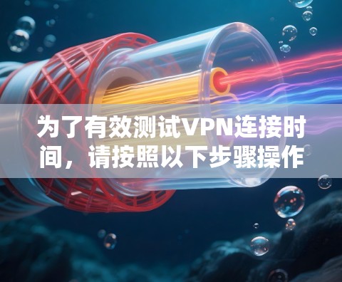 为了有效测试VPN连接时间，请按照以下步骤操作