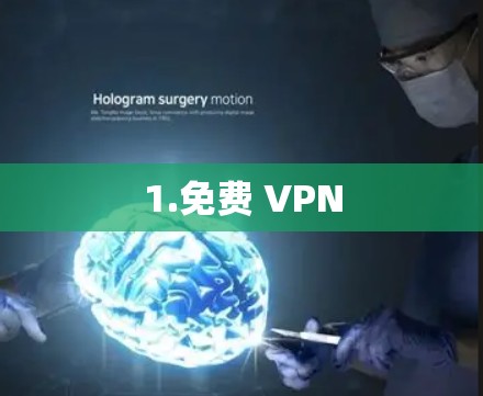 1.免费 VPN