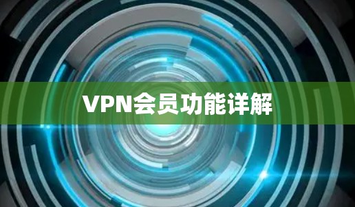 VPN会员功能详解